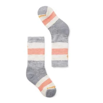 SmartWool | Hike Full Cushion Striped Crew Socks (Toddler/Little Kid/Big Kid),商家Zappos,价格¥123