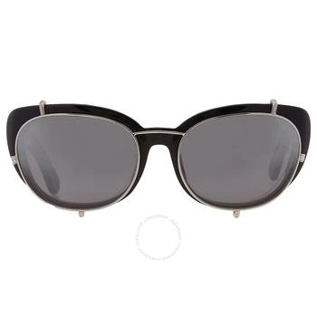 推荐X Linda Farrow Grey Silver Flash Butterfly Ladies Sunglasses 9YYEBUTTERFLYC1商品