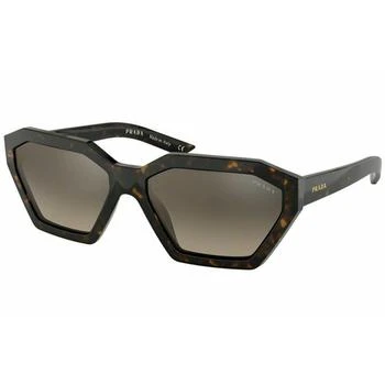 Prada | Prada Women's Sunglasses - Grey Mirror Silver Gradient Lens Frame | 03VSF-2AU4P059 6折×额外9折x额外9.5折, 独家减免邮费, 额外九折, 额外九五折