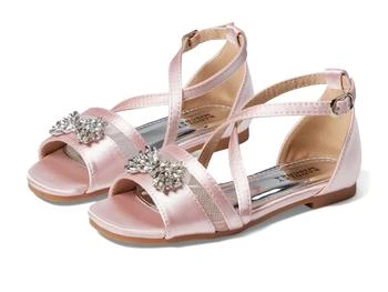 Badgley Mischka | Whitney Bow Jewel Toe Sandal (Little Kid/Big Kid),商家Zappos,价格¥446