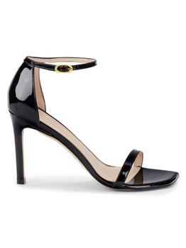 stuart weitzman凉鞋马丁靴, Stuart Weitzman | Amelina Patent Leather Stiletto Sandals商品图片 4.4折