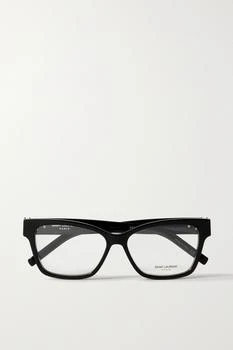 Yves Saint Laurent | Monogram H 板材 D 形框光学眼镜 