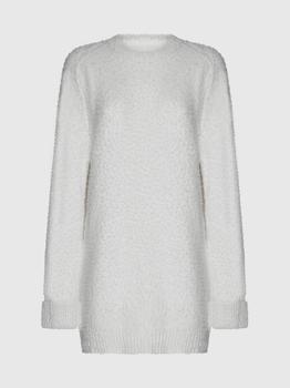 MAISON MARGIELA | Offwhite felted effect sweater商品图片,额外8折, 额外八折