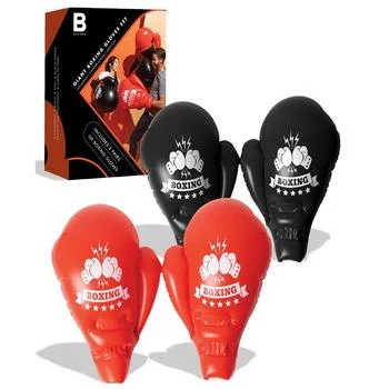 Black Series | Giant Inflatable Boxing Gloves, Set of 4,商家Macy's,价格¥375