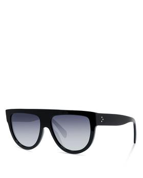 celine墨镜, Celine | Unisex Polarized and Non-Polarized Flat Top Aviator Sunglasses, 60mm商品图片 额外9折, 额外九折