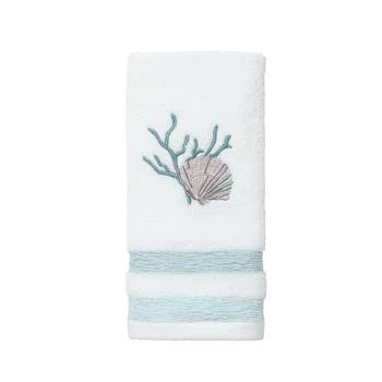 Avanti | Coastal Terrazzo Embroidered Cotton Bath Towel, 27" x 50",商家Macy's,价格¥58