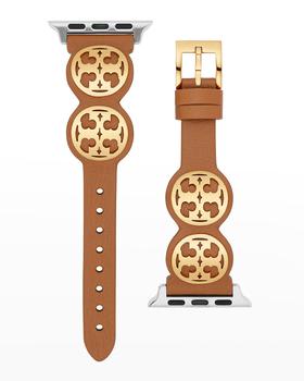 推荐Miller Leather Apple Watch Band in Luggage, 38-40mm商品