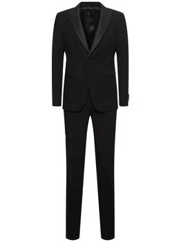 Giorgio Armani | Wool Crepe Single Breast Suit,商家LUISAVIAROMA,价格¥11972