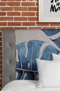 商品Deny Designs | Kris Kivu Blue Botanicals No 2 Tapestry,商家Premium Outlets,价格¥151图片