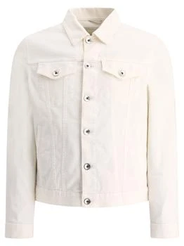 Brunello Cucinelli | Light Denim Jacket Jackets White,商家Wanan Luxury,价格¥7196