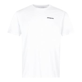 patagonia推荐, Patagonia | Patagonia T-Shirt P-6 Logo - White商品图片 