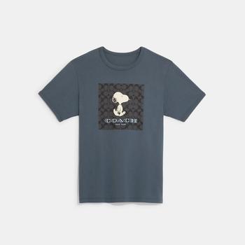 Coach | Coach Outlet Coach X Peanuts Signature Snoopy T Shirt商品图片,5.4折