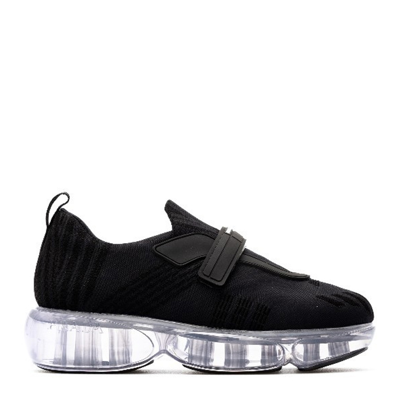 Prada | Prada 普拉达 黑色女士运动鞋 1E651I-T2O-F0002-F-G040商品图片,独家减免邮费