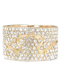 商品Nomi K | 24K Goldplated Crystal Snake Napkin Ring Set,商家Saks Fifth Avenue,价格¥1718图片