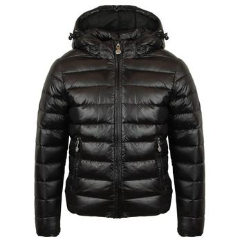 推荐Black Spoutnic Shiny Hooded Jacket商品