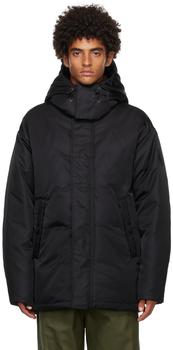 moncler羽绒服是什么牌子, Moncler | 2 Moncler 1952 Reversible Black Down Komae Jacket商品图片 