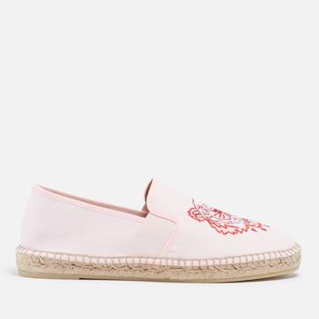 商品Kenzo | KENZO Tiger Raffia and Cotton-Canvas Espadrilles,商家Coggles CN,价格¥905图片