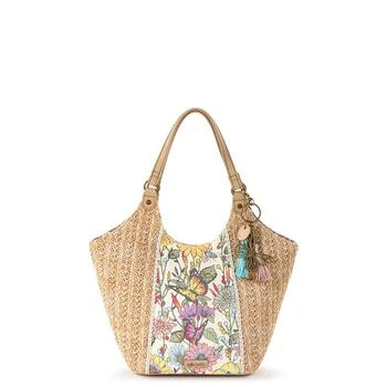 推荐Women's Roma Straw Small Shopper商品