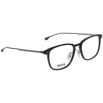 推荐Hugo Boss Demo Rectangular Mens Eyeglasses BOSS 0975 0807 53商品