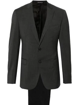 Emporio Armani | Emporio Armani Wool Single-Breasted Suit,商家Baltini,价格¥3953