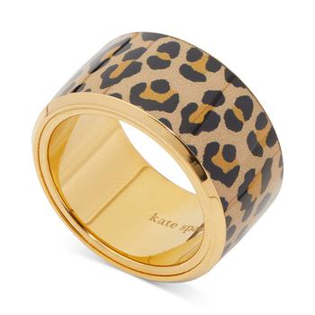 加拿大kate spade, Kate Spade | Gold-Tone Leopard Cigar Ring商品图片 