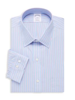 布克兄弟怎么样, Brooks Brothers | Regent-Fit Striped Dress Shirt商品图片 6.7折