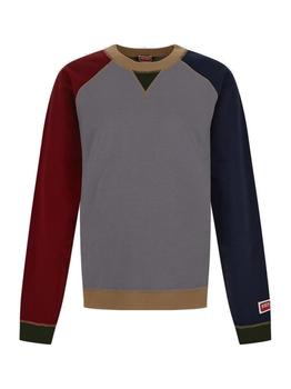 Kenzo | Kenzo Colour-Block Panelled Oversized Sweatshirt商品图片,7折