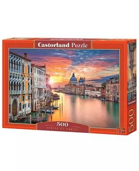 Castorland | Venice at Sunset Jigsaw Puzzle Set, 500 Piece,商家Macy's,价格¥165