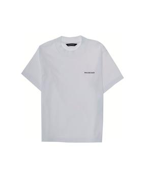Balenciaga | Boy Cotton And Black T-shirt With Logo商品图片,6.9折