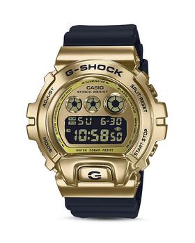 G-Shock | Gold-Tone Digital Watch, 49.7mm x 53.9mm商品图片,满$100享8折, 满折