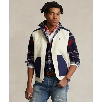 Ralph Lauren | Men's Wind-Blocking Hybrid Vest,商家Macy's,价格¥507