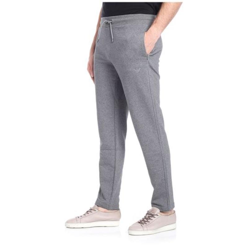 推荐EMPORIO ARMANI 男士灰色棉质带标志运动裤 8N1P87-1J07Z-0630商品