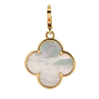 [二手商品] Van Cleef & Arpels | Magic Alhambra Pendant Charm Pendant & Charms 18K Yellow Gold and Mother of Pearl,商家Premium Outlets,价格¥28401