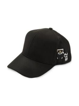 Karl Lagerfeld Paris | Embroidered Baseball Cap商品图片,5.2折