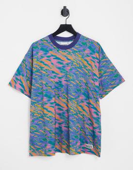 The Ragged Priest正品, The Ragged Priest | The Ragged Priest hypno oversized t-shirt in multi商品图片 