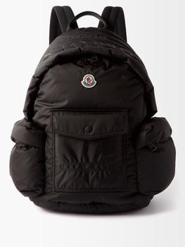 moncler maya, Moncler | Maya logo-patch padded-shell backpack商品图片 