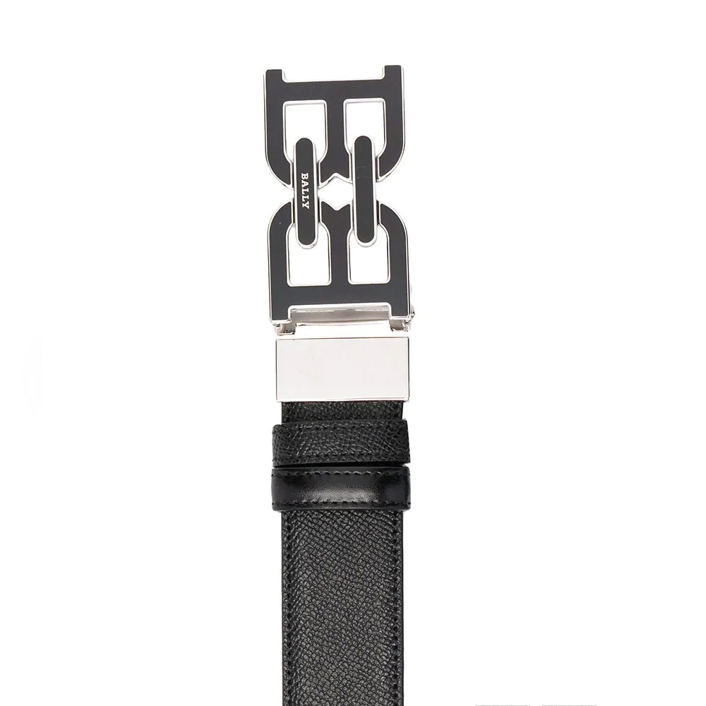 牛皮bally皮带, Bally | BALLY 男士黑色牛皮板扣可裁剪腰带 6237426商品图片 独家减免邮费