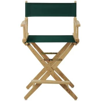 American Trails | Extra-Wide Premium 24"  Directors Chair Natural Frame W/Hunter Color Cover,商家Premium Outlets,价格¥814