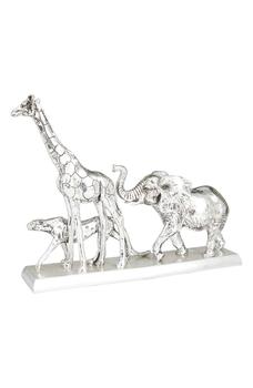 商品VIVIAN LUNE HOME | Silvertone Polystone Safari Animal Sculpture,商家Nordstrom Rack,价格¥737图片