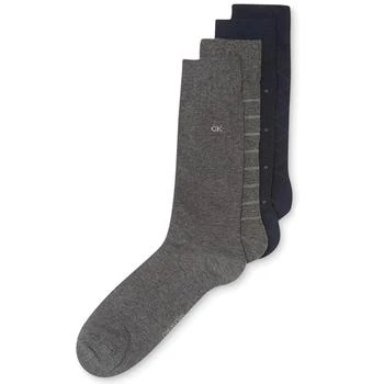 Calvin Klein | 4-Pack Patterned Dress Socks 5.9折