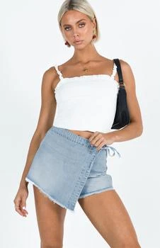 Princess Polly | Bowden Denim Mini Skort 