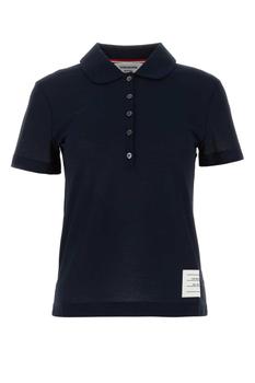 Thom Browne | Thom Browne Logo Tag Short-Sleeved Polo Shirt商品图片,5.9折起