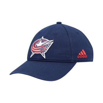 推荐Men's Navy Columbus Blue Jackets Slouch Adjustable Hat商品
