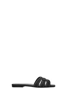 推荐Slippers and clogs Leather Black商品