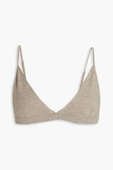 Joseph | Mélange cashmere-blend bra top,商家THE OUTNET US,价格¥545