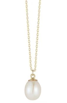 Ember Fine Jewelry | 14K Gold 6.5mm Pearl Pendant Necklace,商家Nordstrom Rack,价格¥2194