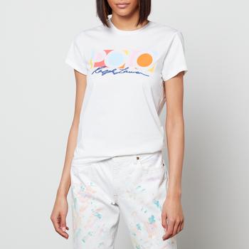 推荐Polo Ralph Lauren Women's Polo Logo T-Shirt - White商品