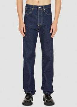 推荐Straight Leg Jeans in Blue商品