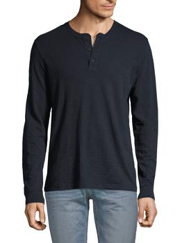 Vince, Vince | Long Sleeve Cotton Henley商品图片 