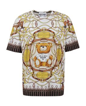 春装莫斯奇诺围巾, Moschino | Military Teddy Scarf Print商品图片 